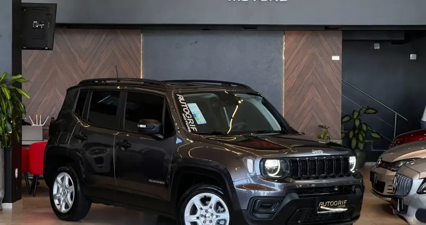 JEEP RENEGADE SPORT T270 1.3 TURBO FLEX / 2024  EM ÓTIMO ESTADO DE CONSERVAÇÃO