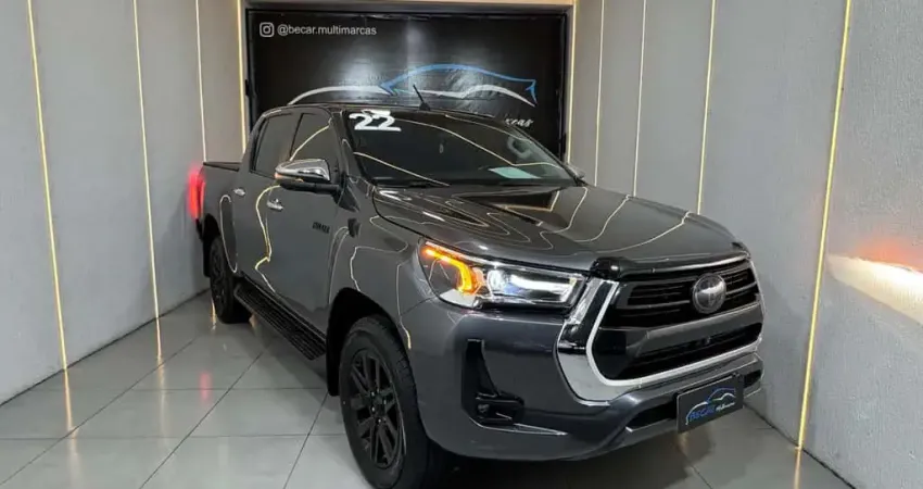 Toyota Hilux CD SRX 4x4 2.8 TDI 16V Diesel Aut.  - Cinza - 2022/2022