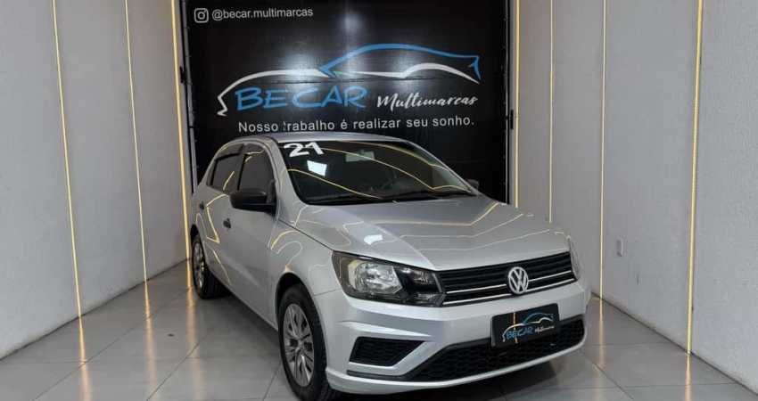Volkswagen Gol 1.6 MSI Flex 8V 5p  - Prata - 2020/2021