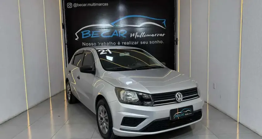 Volkswagen Gol 1.6 MSI Flex 8V 5p  - Prata - 2020/2021