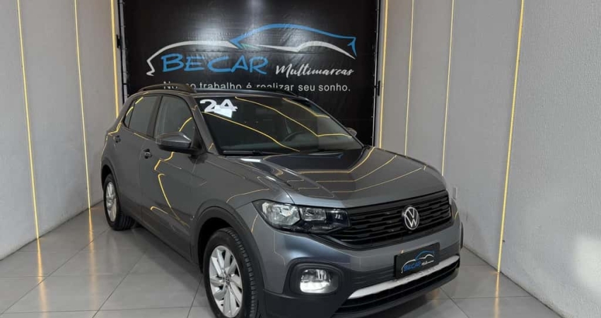 Volkswagen T-Cross 200 TSI 1.0  Flex 12V 5p Aut.  - Cinza - 2024/2024