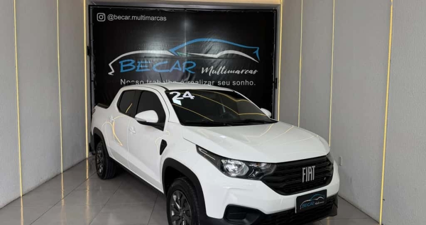 Fiat Strada Freedom 1.3 Flex 8V CD  - Branca - 2023/2024