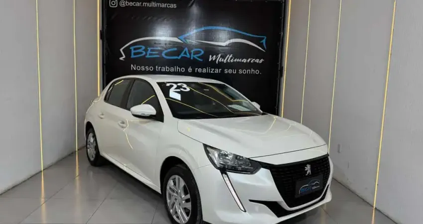 Peugeot 208 Active 1.6 Flex 16V 5p Aut.  - Branca - 2022/2023