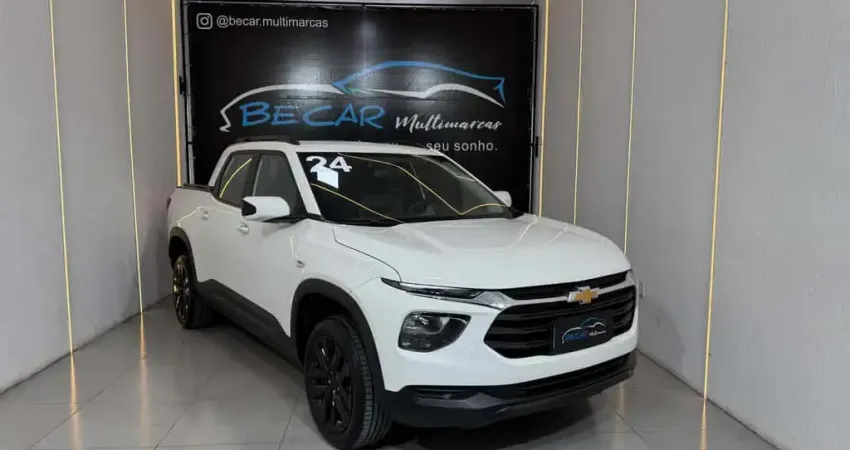 Chevrolet Montana LT 1.2  Turbo Flex 12V 4p Mec.  - Branca - 2024/2024