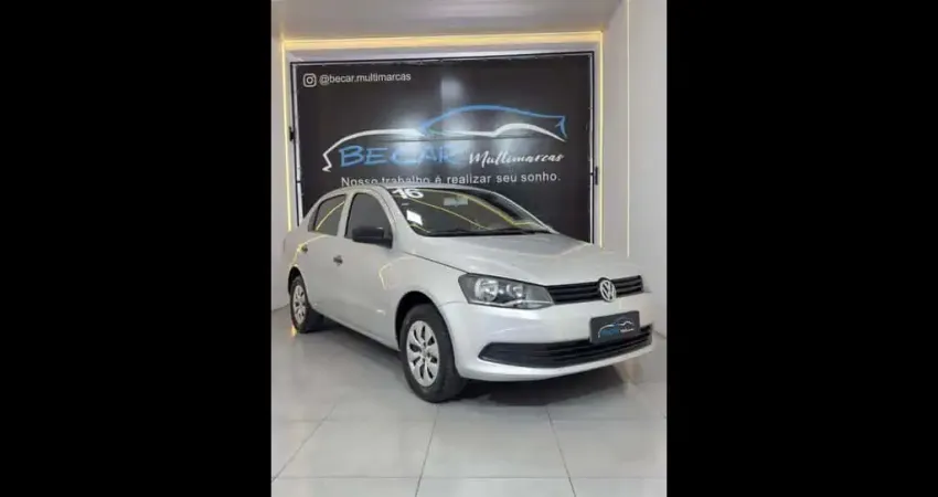 Volkswagen Voyage Trendline 1.6 T.Flex 8V 4p  - Prata - 2015/2016