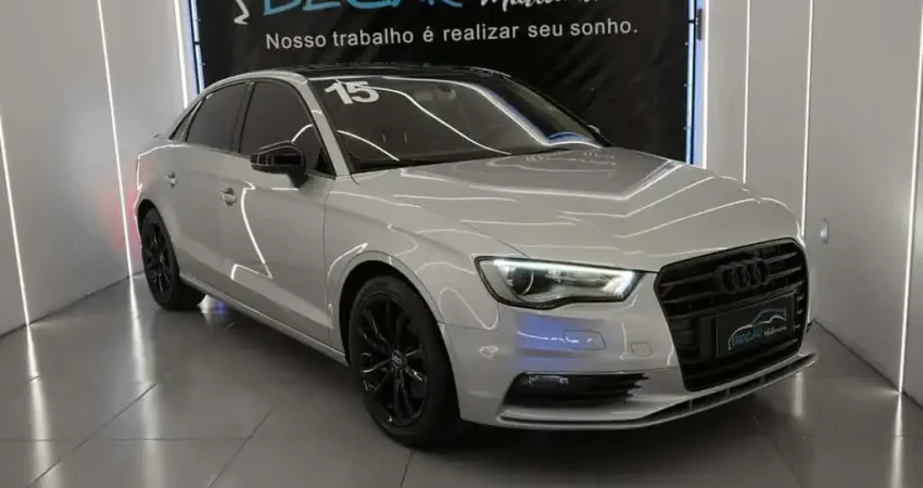 Audi A3 1.8 Turbo 180cv 5p Aut./ Tip.  - Prata - 2015/2015