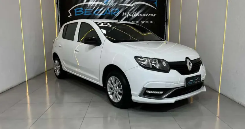 Renault Sandero S Edition Flex 1.0 12V 5p Mec.  - Branca - 2022/2023