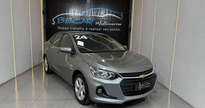 Chevrolet Onix SEDAN Plus LTZ 1.0 12V TB Flex Aut.  - Prata - 2023/2024