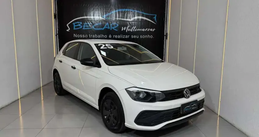 Volkswagen Polo Track 1.0 Flex 12V 5p  - Branca - 2024/2025