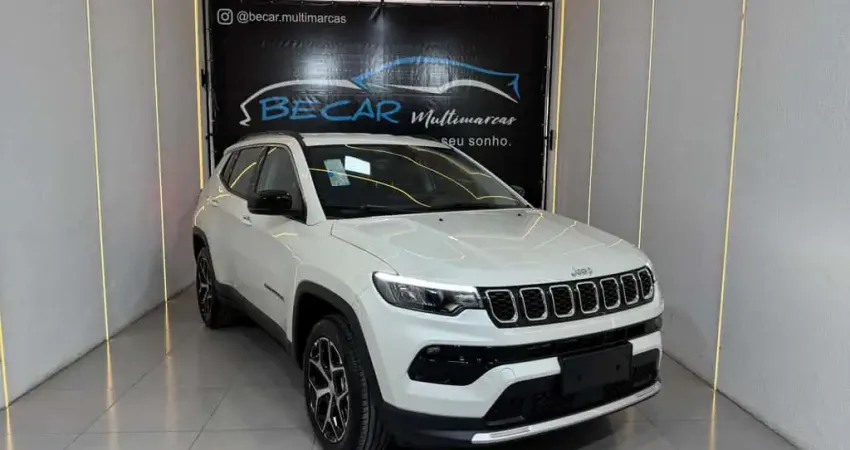 Jeep Compass LONG. T270 1.3 TB 4x2 Flex Aut. - Branca - 2025/2026