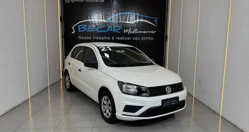 Volkswagen Gol (novo) 1.0 Mi Total Flex 8V 4p  - Branca - 2020/2021