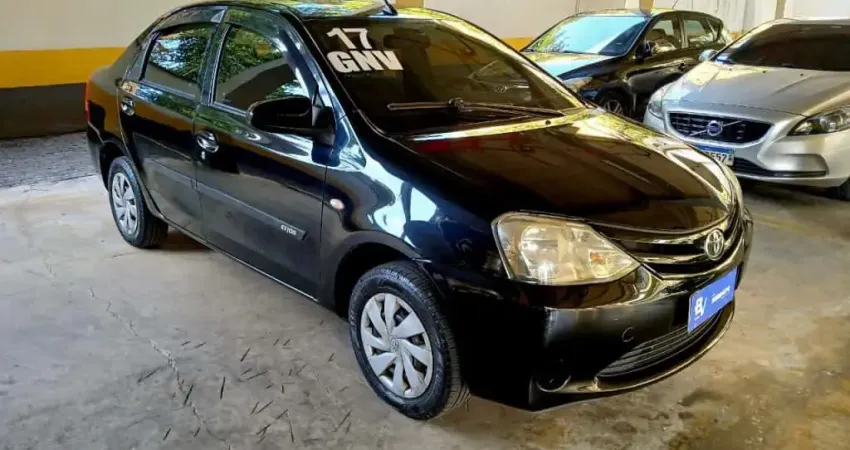 Toyota Etios 2017 1.5 x sedan 16v flex 4p automático