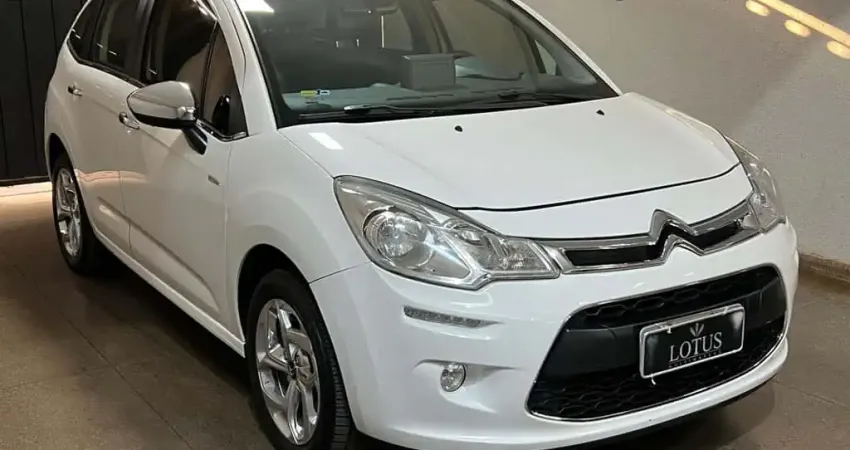 CITROEN C3 1.6 EXCLUSIVE 16V FLEX 4P AUTOMATICO 2015