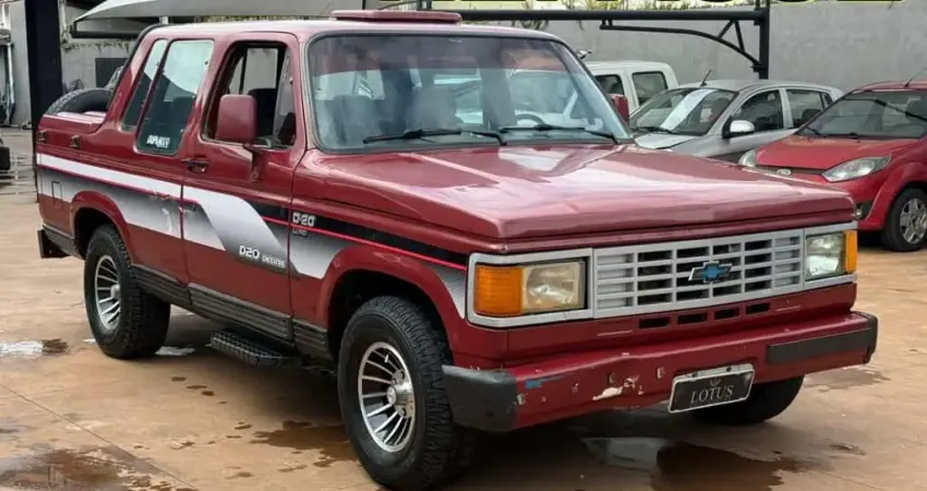 CHEVROLET D-20 PICK-UP CUSTOM S CD 4.0 4P 1986