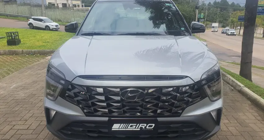 HYUNDAY CRETA N LINE 2024 ÚNICO DONO NA GARANTIA DE FABRICA TETO SOLAR PANORAMITO TOP DE LINHA 