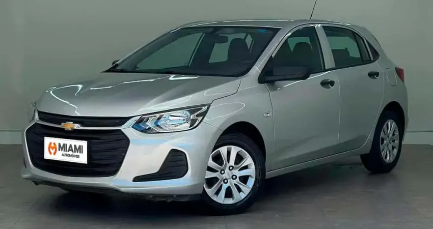 Chevrolet Onix 1.0 Turbo - Prata - 2022/2023