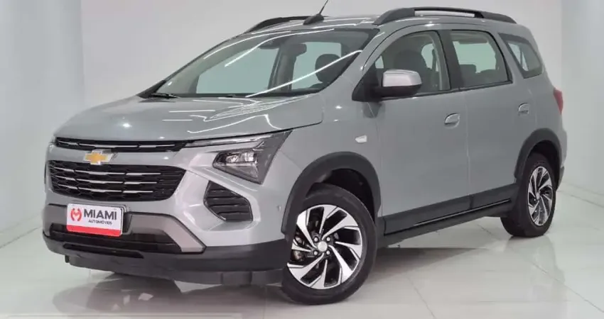 Chevrolet Spin Premier 1.8 - Prata - 2024/2025