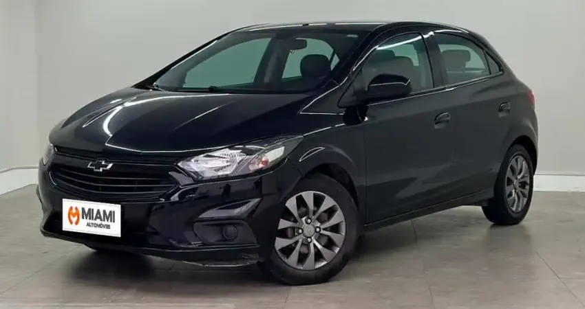 Chevrolet Onix Joy Black 1.0 - Preta - 2019/2020