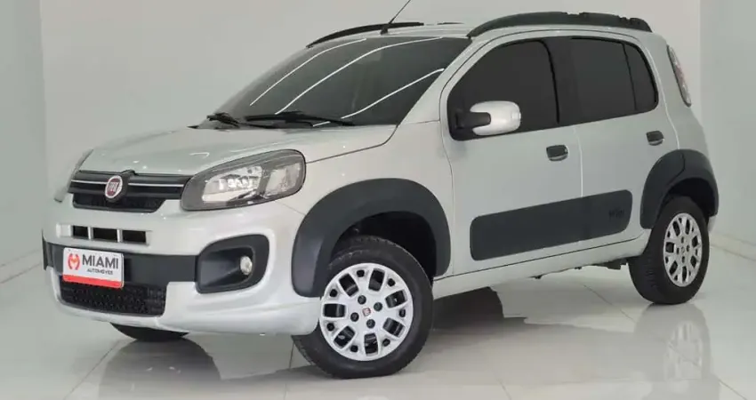 Fiat Uno Way 1.3 - Prata - 2019/2019