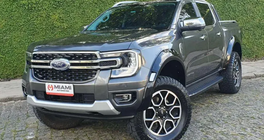 Ford Ranger Limited Plus 3.0 V6 com opcionais - Cinza - 2024/2024