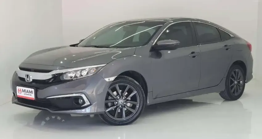 Honda Civic EX 2.0 - Cinza - 2021/2021