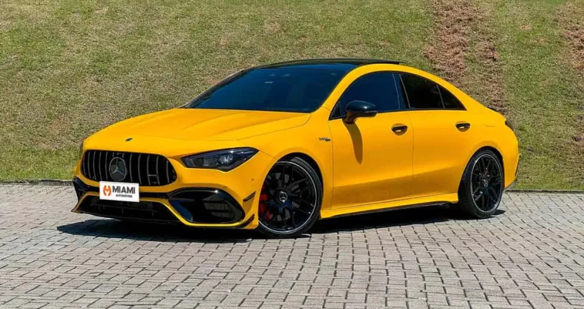 Mercedes-Benz Cla 45 AMG S 2.0 4Matic - Amarela - 2021/2021