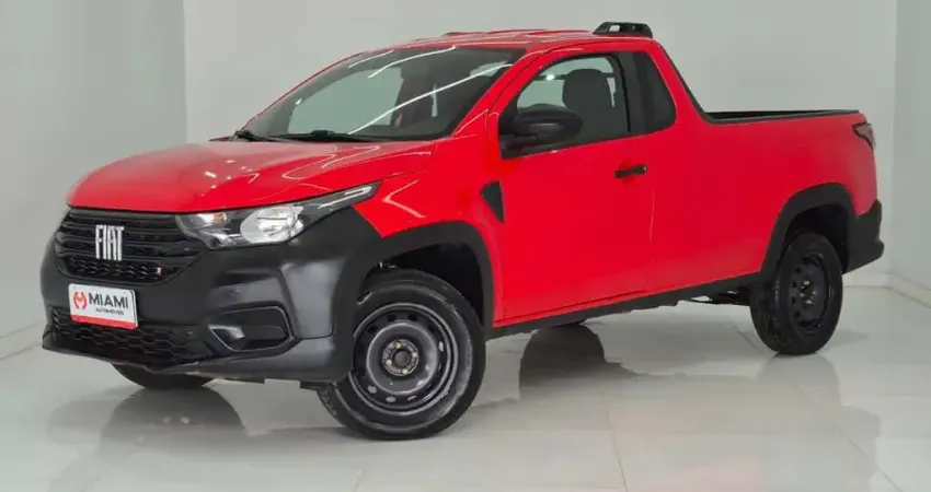 Fiat Strada Endurance 1.3 - Vermelha - 2023/2024