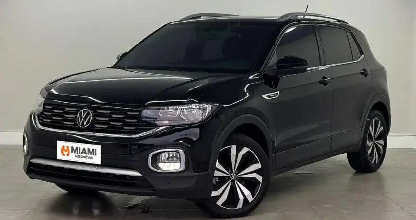 Volkswagen T-Cross Highline 1.4 TSi - Preta - 2022/2022