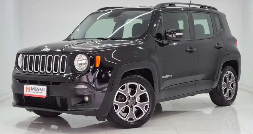 Jeep Renegade Longitude 1.8 - Preta - 2015/2016