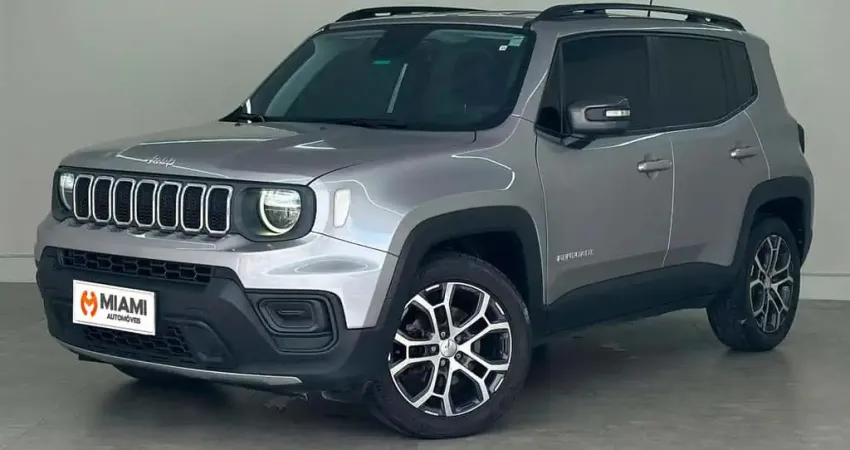Jeep Renegade Longitude 1.3 T270  - Prata - 2022/2023