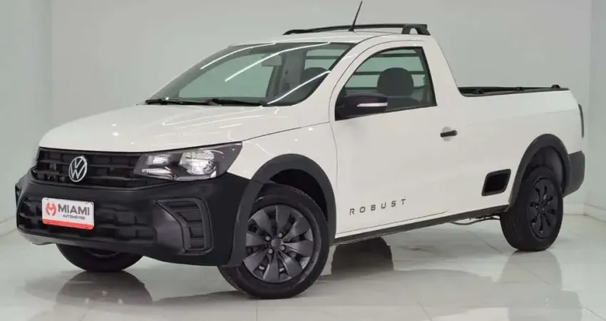 Volkswagen Saveiro Robust 1.6  - Branca - 2024/2025