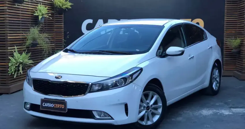Kia Motors Cerato 1.6  Flex  Aut. 2019  Ótimo em conforto