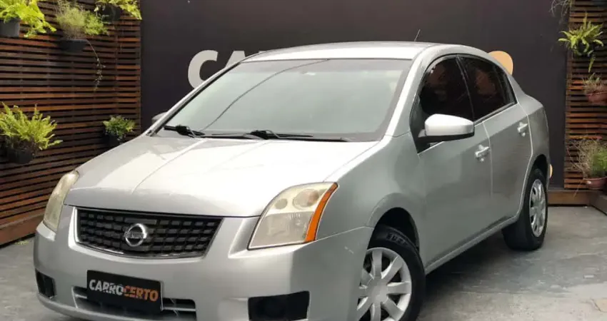 Nissan Sentra 2.0  Aut. 2008 Flex  Muito conforto investindo POUCO