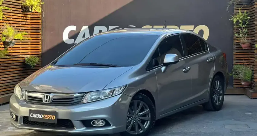 Honda Civic Sedan LXS 1.8 Aut. 2012 Flex  Sonho de GERAÇÕES