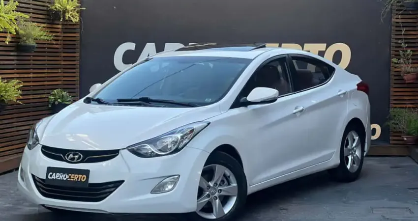 Hyundai Elantra GLS 1.8 Aut. 2013  Interior CARAMELO   C/teto solar