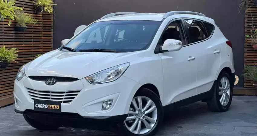 Hyundai ix35 GLS 2.0  Aut. 2014 Flex  Bancos em couro   Baixo km