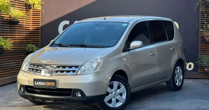 Nissan LIVINA SL 1.8  Aut. 2010 Flex  C/MULTIMIDIA