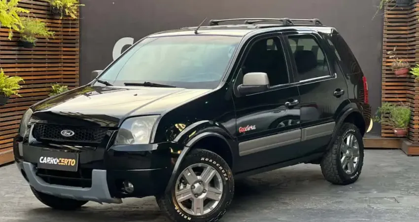 Ford EcoSport XLT FREESTYLE 1.6  2007 Flex  100% Financiado