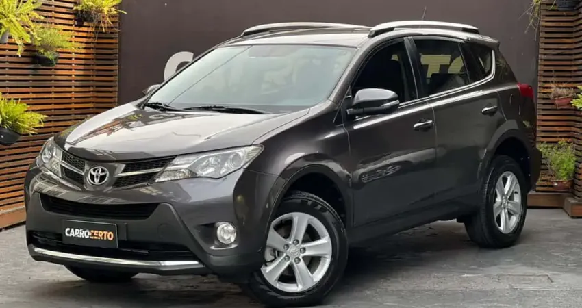 Toyota RAV4 2.0 4x4  Aut. 2014 Gasolina  Confiabilidade e segurança