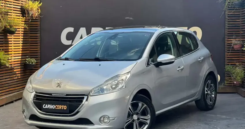 Peugeot 208 Griffe 1.6 Aut. 2014 Flex  Com Teto Panoramico