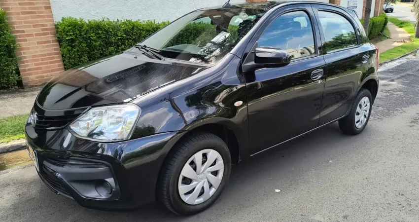 toyota etios hatch x 1.3 2018 completo veja oferta