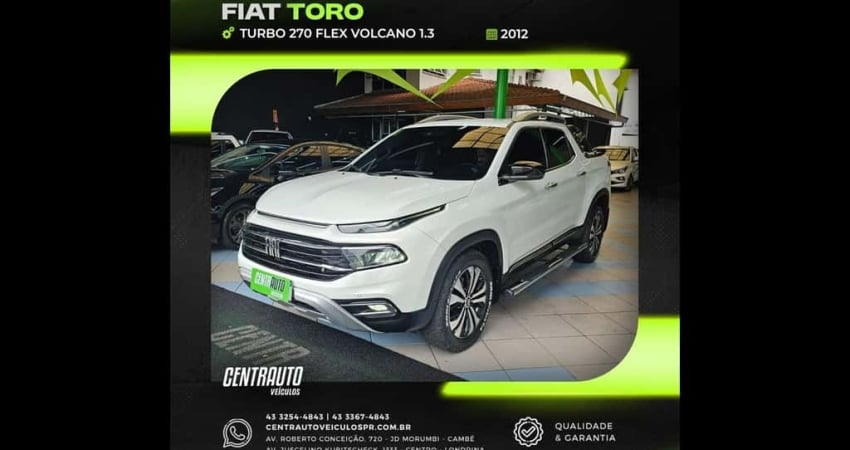 FIAT TORO 1.3 TURBO 270 FLEX VOLCANO AT6 2022