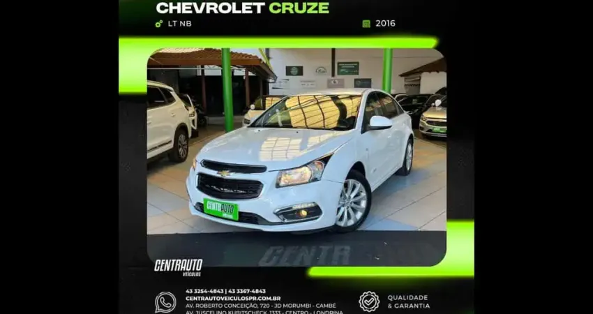CHEVROLET CRUZE LT NB 2016