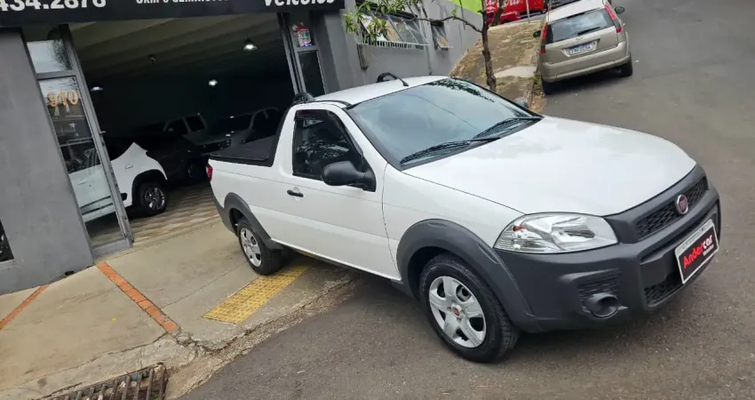 Strada Hard Working 1.4 Flex 2019 31.960km impecável, pneus originais