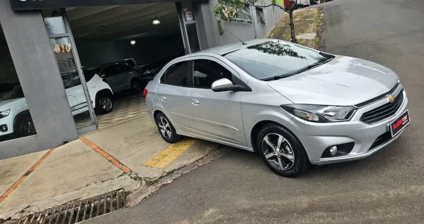 Prisma 1.4 LTZ Flex Automático com My LInk, Completo com couro