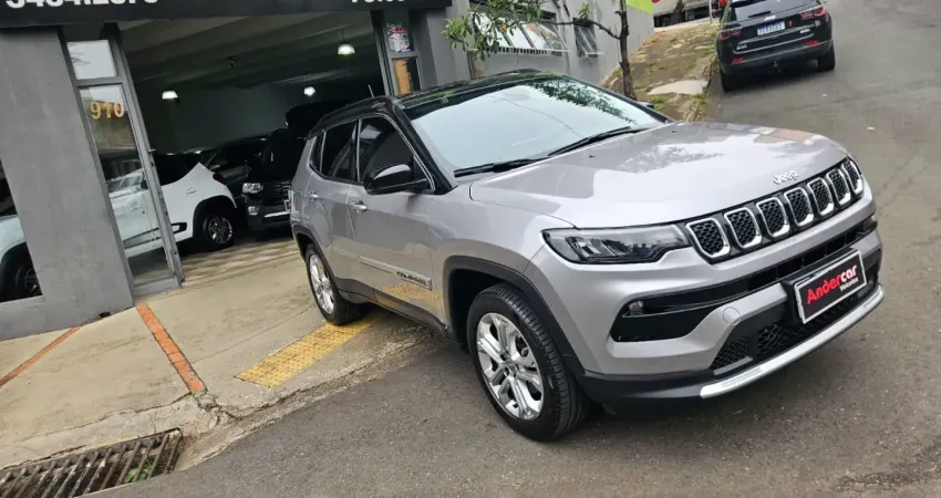 Jeep Compass Longitude 1.3T 270 Flex 2022 Completo top unica dona