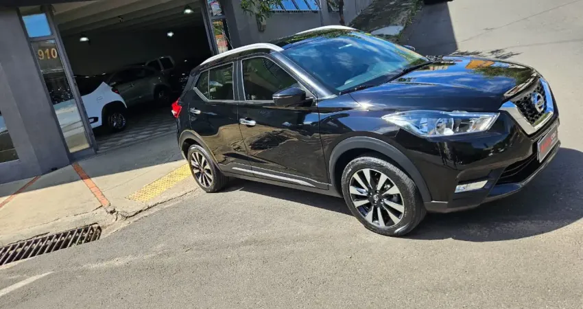 Nissan Kicks SL 1.6 Flex 2017 Preto Completo Top 60.000km couro