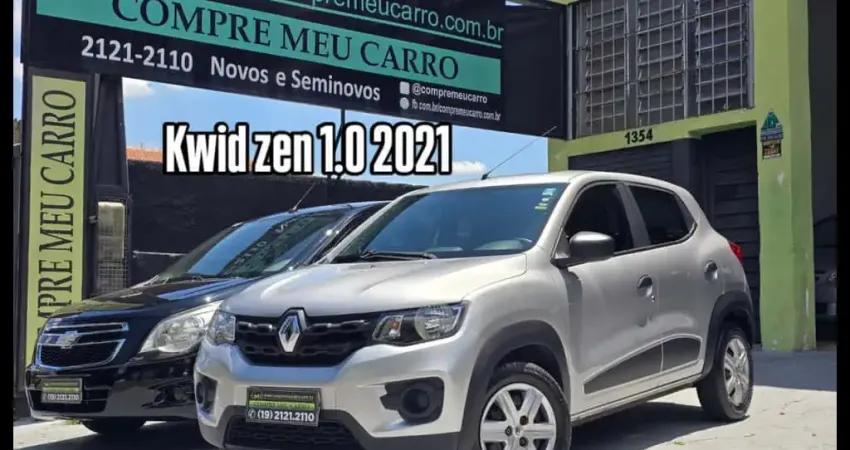Renault KWID Zen 1.0 Flex 12V 5p Mec. 2021 Flex