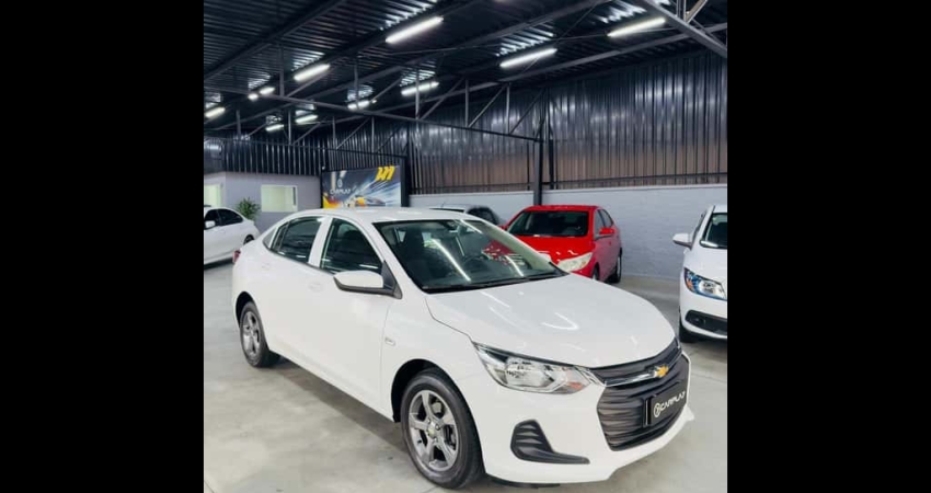 Chevrolet Onix SEDAN Plus LT 1.0 12V TB Flex Aut.  - Branca - 2022/2023