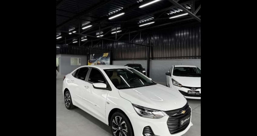 Chevrolet Onix SED. Plus PREM. 1.0 12V TB Flex Aut  - Branca - 2022/2023